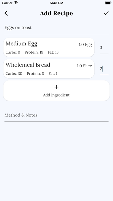 Diet Planner Basic Screenshot