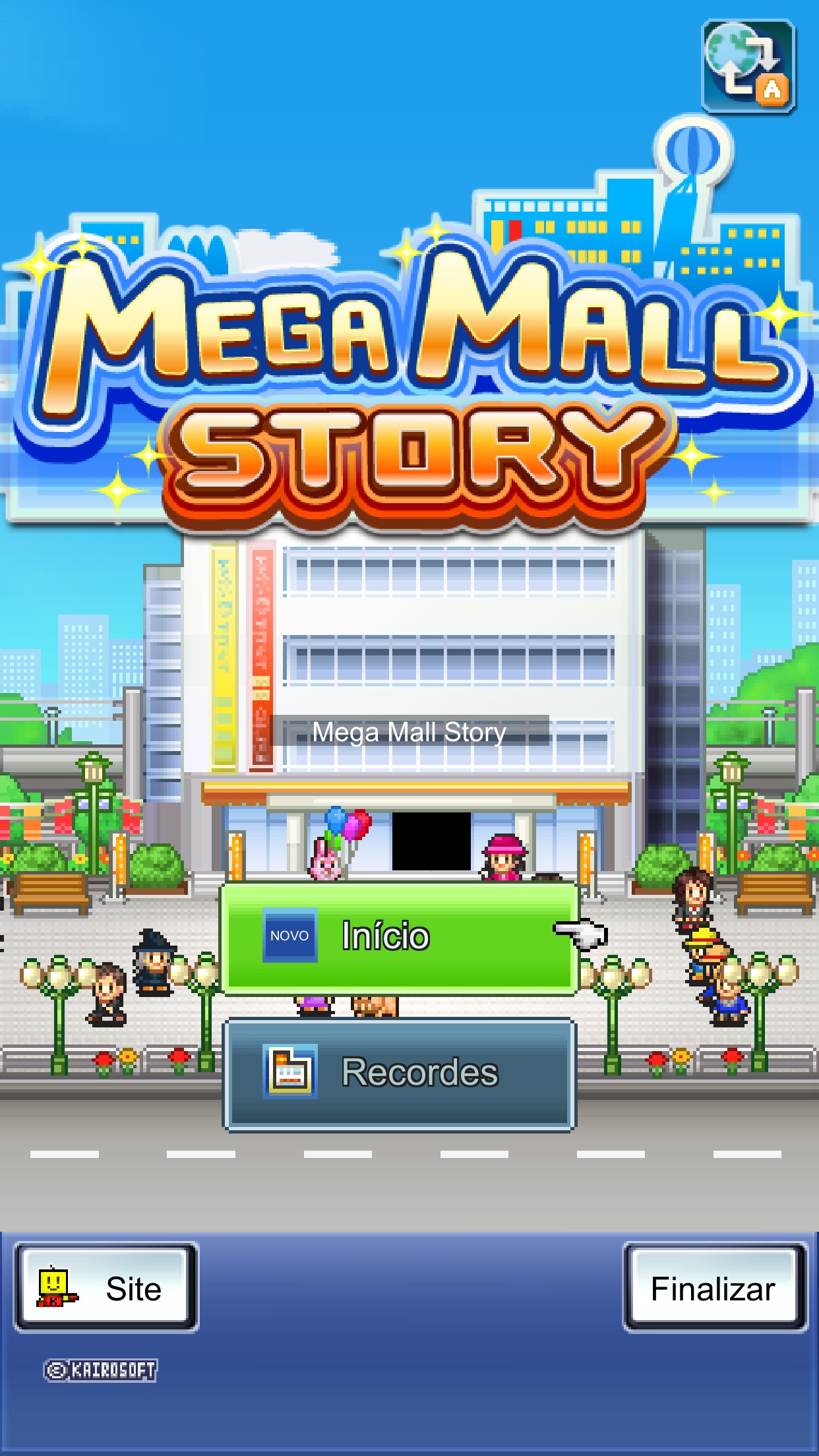 Screenshot do app Mega Mall Story