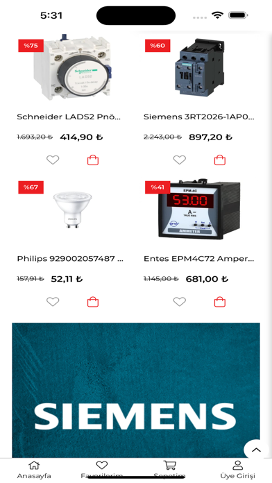 KRC Elektro Market Screenshot