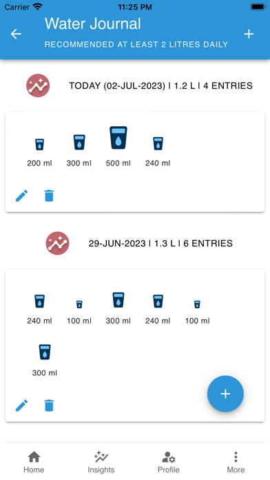Log 4 Health and Fitness Screenshot
