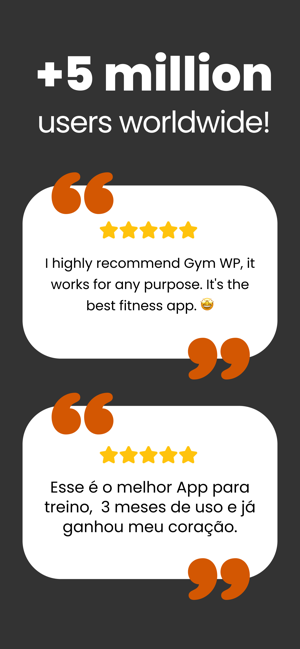 ‎Gym WP - Workout Planner & Log Capture d'écran