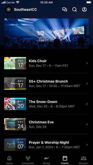 Southeast Christian Church-CO Screenshot