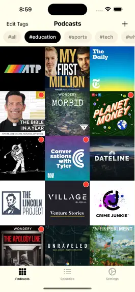 Game screenshot Castback - Tag Your Podcasts apk