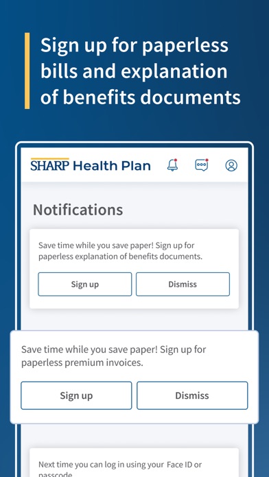 Sharp Health Plan - Insurance Screenshot