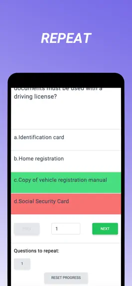 Game screenshot Driving Licence Exam Test Thai hack