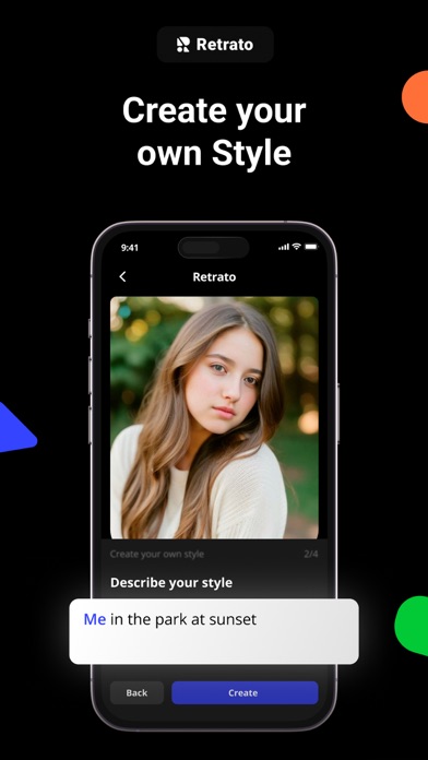 Retrato: AI Photos & Portraits Screenshot
