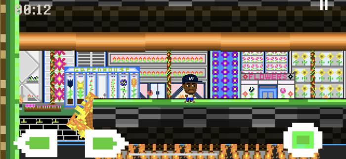 Burning Flowers Retro