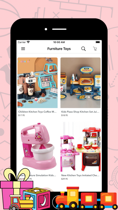 Baby Toys Shopping Store Screenshot