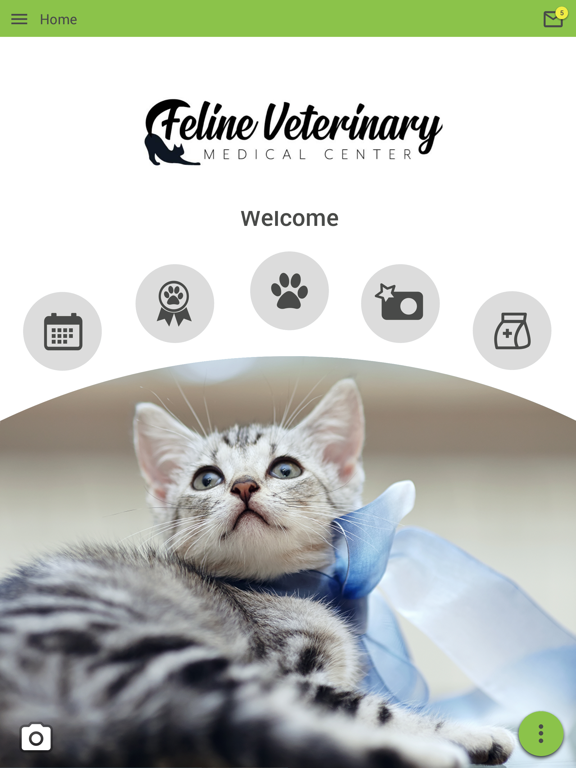 Feline Vet Med Center iPad screenshot 1 - Business app