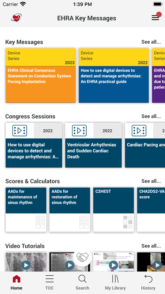 #1. EHRA Key Messages (iOS) 由: ESC - European Society of Cardiology
