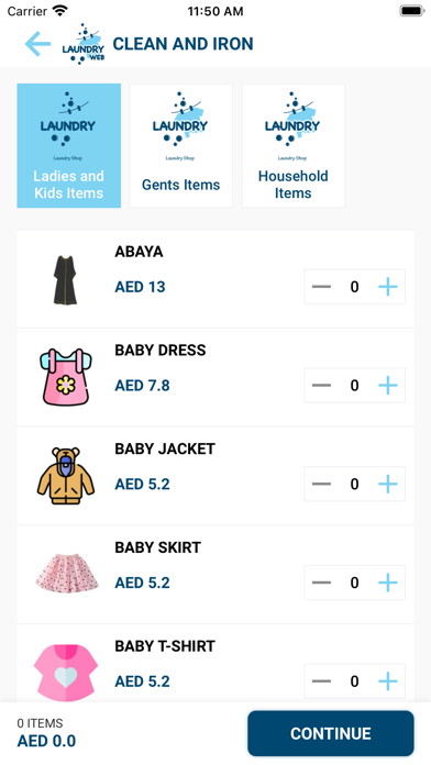 LAUNDRYWEB Screenshot