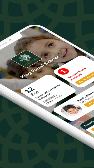 King Faisal School App Screenshot