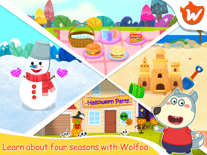 Wolfoo Four Seasons Adventures