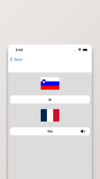 Dictionnaire Slovène-Français Screenshot