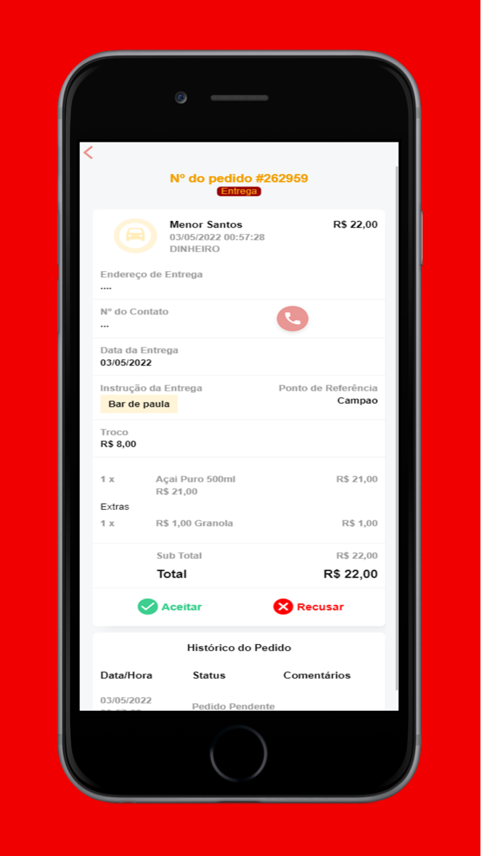 Pede Delivery Estabelecimento