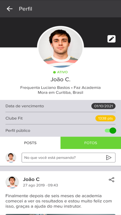 Attiva Academia Screenshot