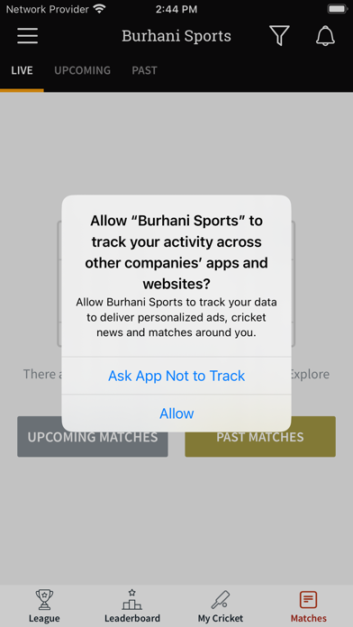Burhani Sports Screenshot
