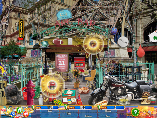 Screenshot #6 pour Hidden Objects Las Vegas Time