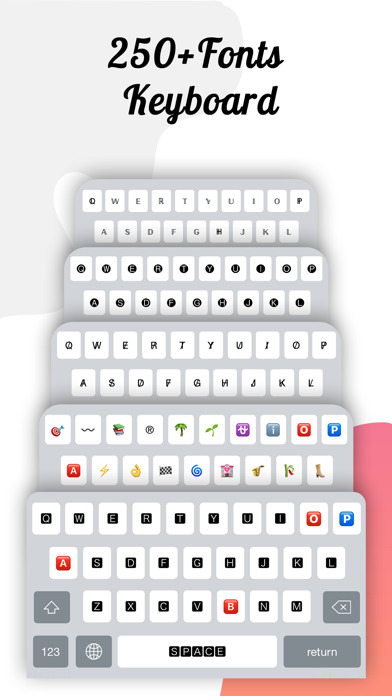 Cool Fonts - Download Keyboardのおすすめ画像1