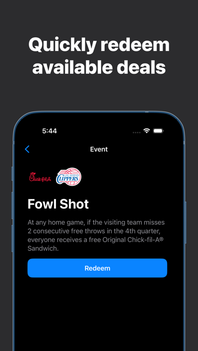Hometown Deals: Fan Food Deals Screenshot
