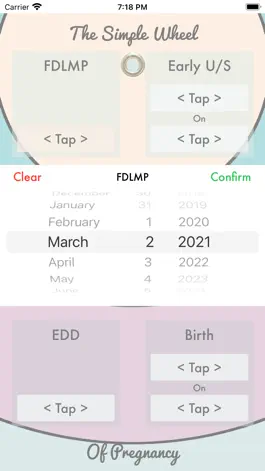 Game screenshot Simple Pregnancy Wheel apk