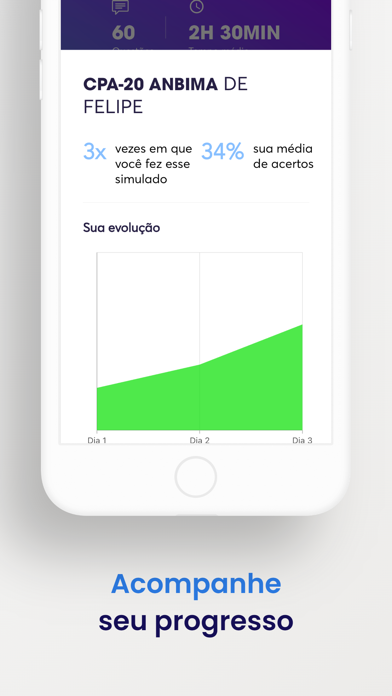 Simulados Topinvest Screenshot