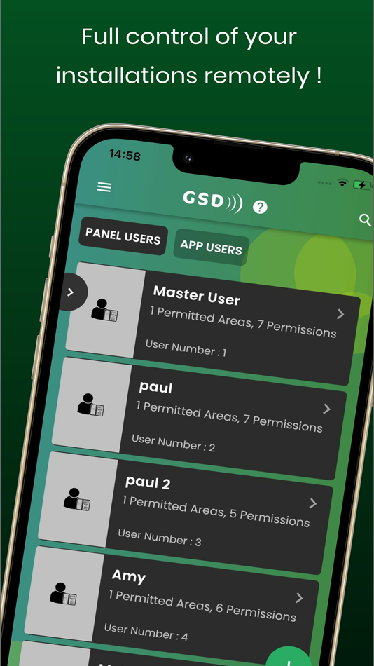 #6. GSD i70 (iOS) 由: Global Security Devices