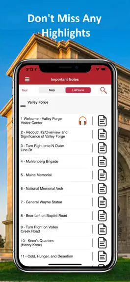 Game screenshot Valley Forge Audio Tour Guide hack