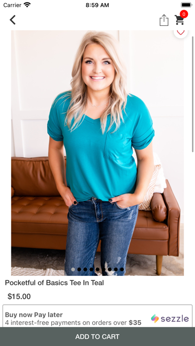 Attiredmom Boutique Screenshot
