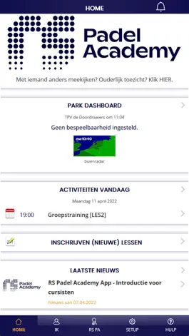 Game screenshot RS Padel Academy apk
