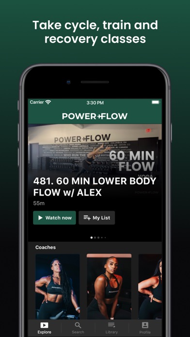 POWER+FLOW: On Demand Screenshot