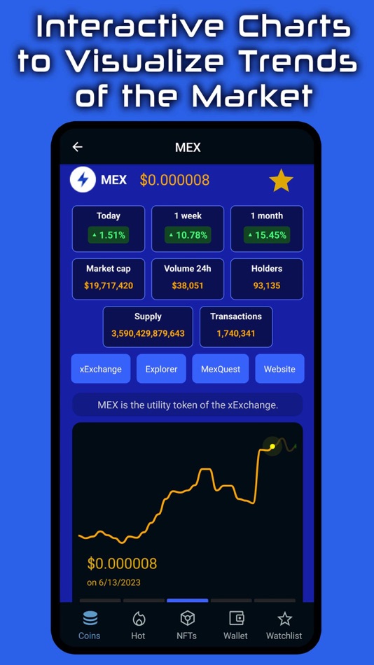 #2. MultiversX Tracker (iOS) By: CREATIVE STAR SOFT SRL