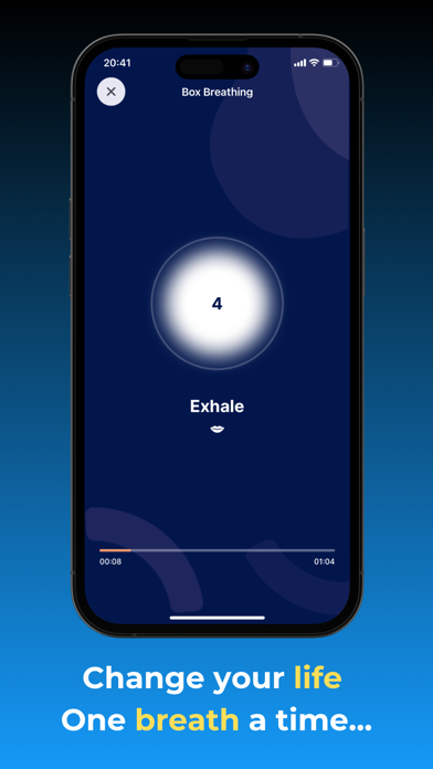 Breathe Out: Breathing Coach Screenshot
