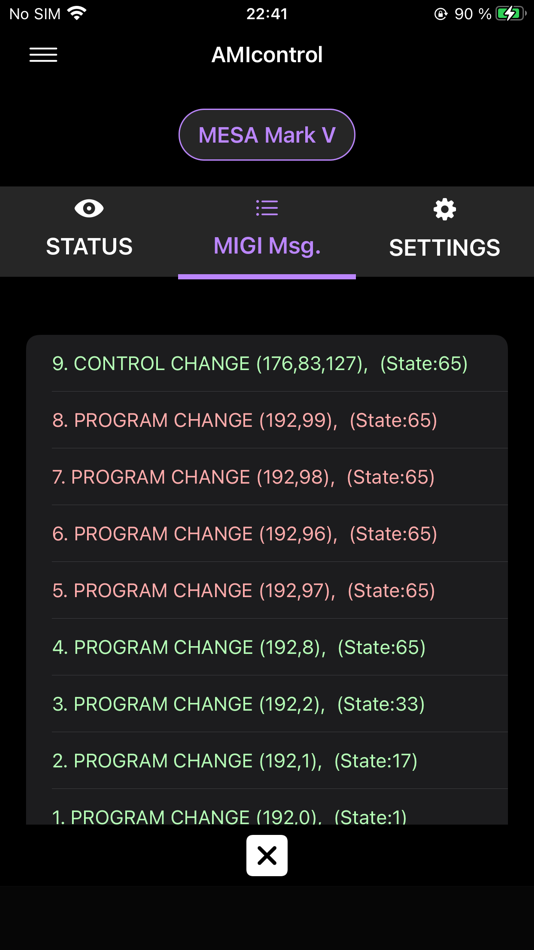 #2. AMIcontrol (iOS) Podle: EM Custom S.C.
