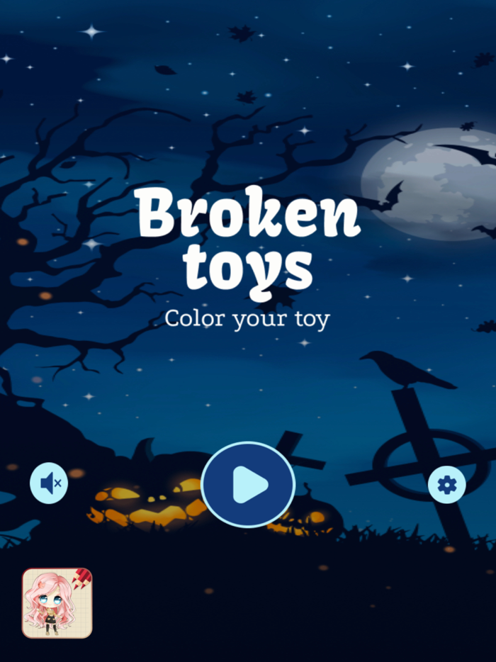 Broken toys Flappy Dunk color