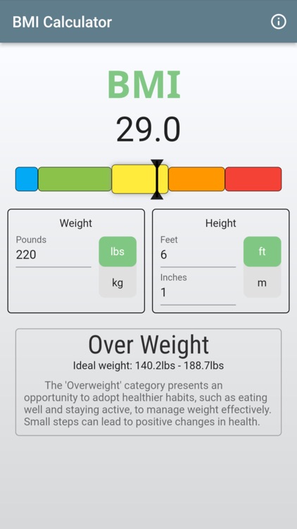 BMI Calculator - Easy screenshot-5