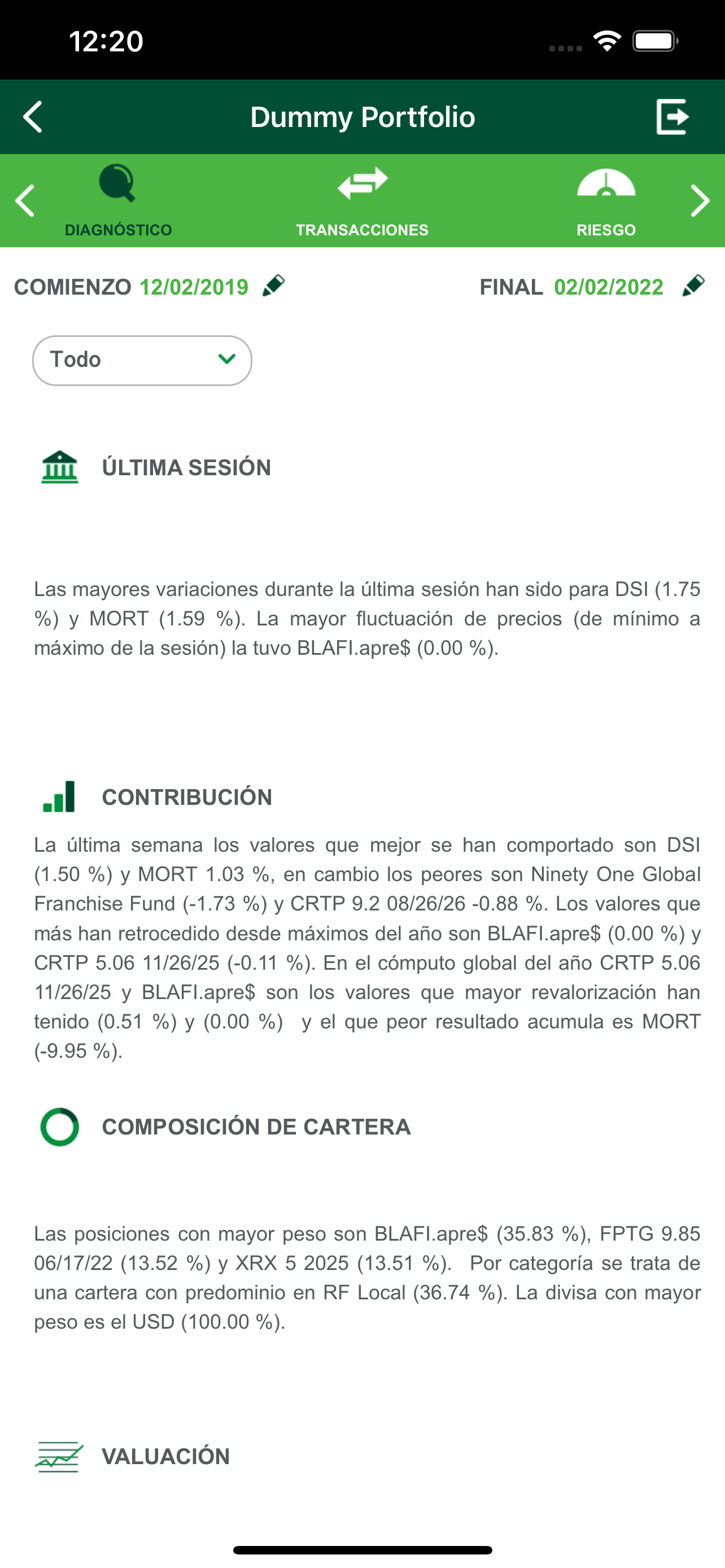 LAFISE - Advisor