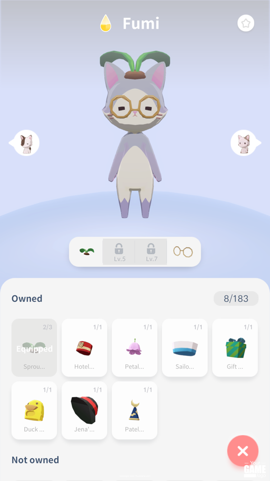 #5. Dear My Cat (iOS) Bởi: LikeItGames Co., Ltd.