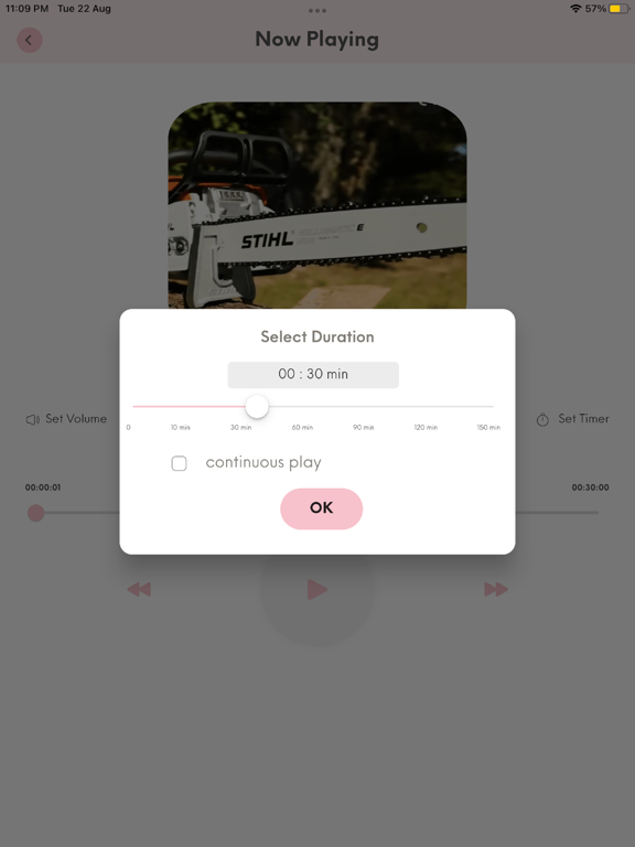 ByeByeCry iPad screenshot 1 - Music app