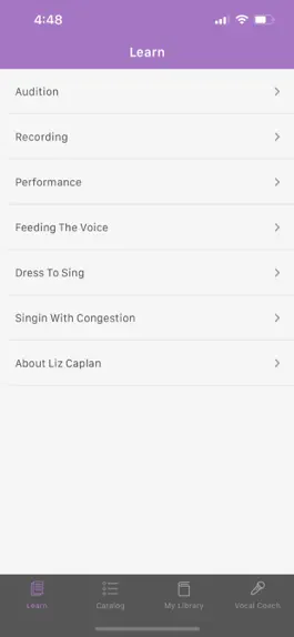 Game screenshot Liz Caplan Vocal Coach hack