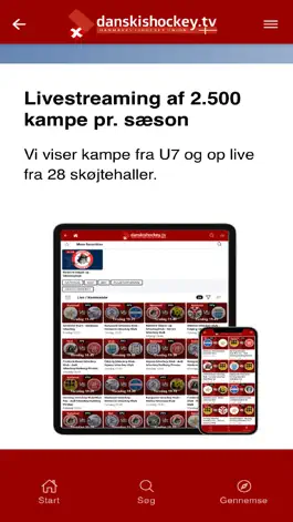 Game screenshot Danskishockey.tv mod apk