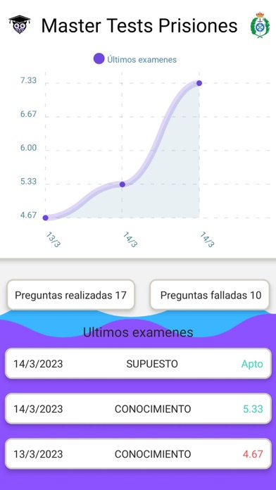 Oposicion M Tests Prisiones Screenshot