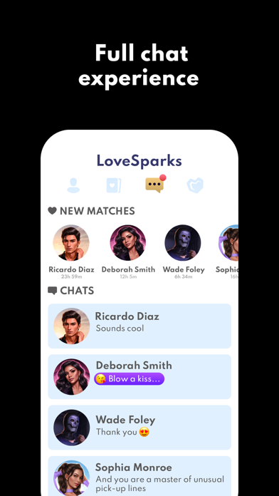 Love Sparks: Chat Dating Game Screenshot