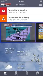 wmtv15 first alert weather iphone screenshot 1