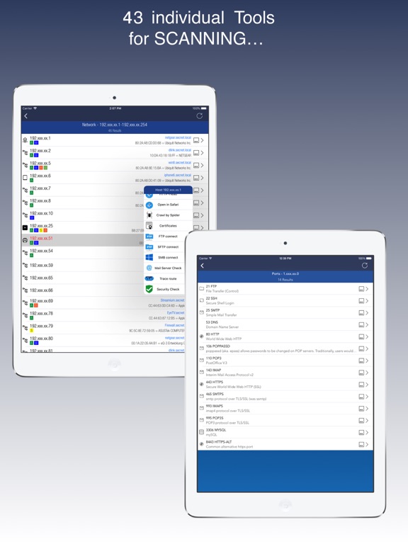 Screenshot #5 pour Network Toolbox Net security