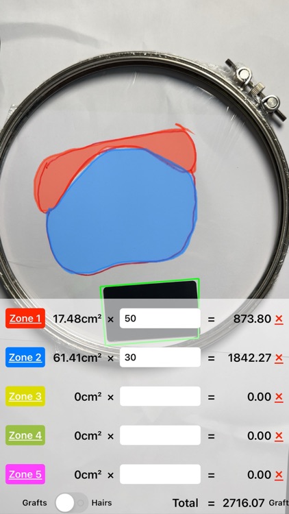 Recipient Area Calculation screenshot-3