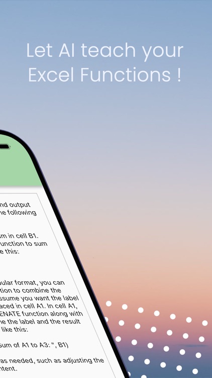 Excel Assist - Study with AI
