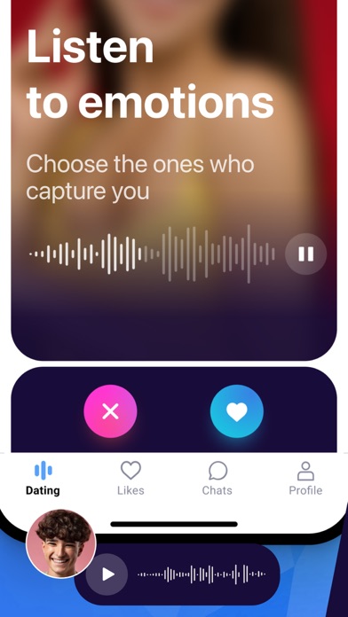 Vox - voice dating Screenshot