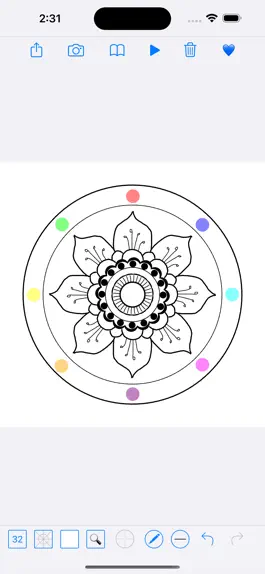 Game screenshot SymmetryPad - Doodle in Relax apk