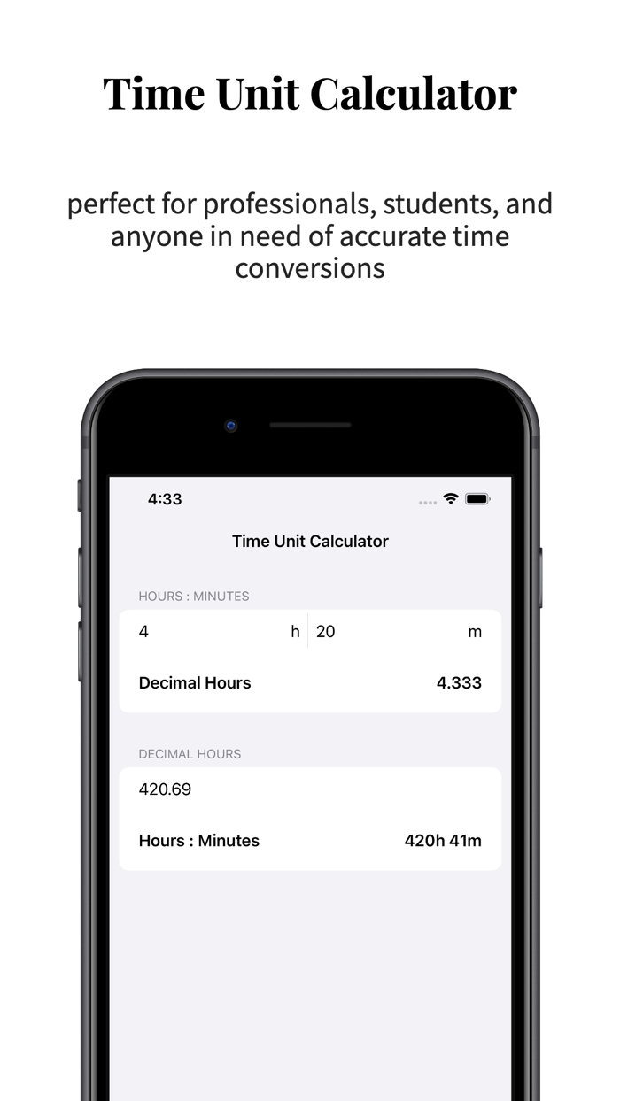 Time Unit Calculator
